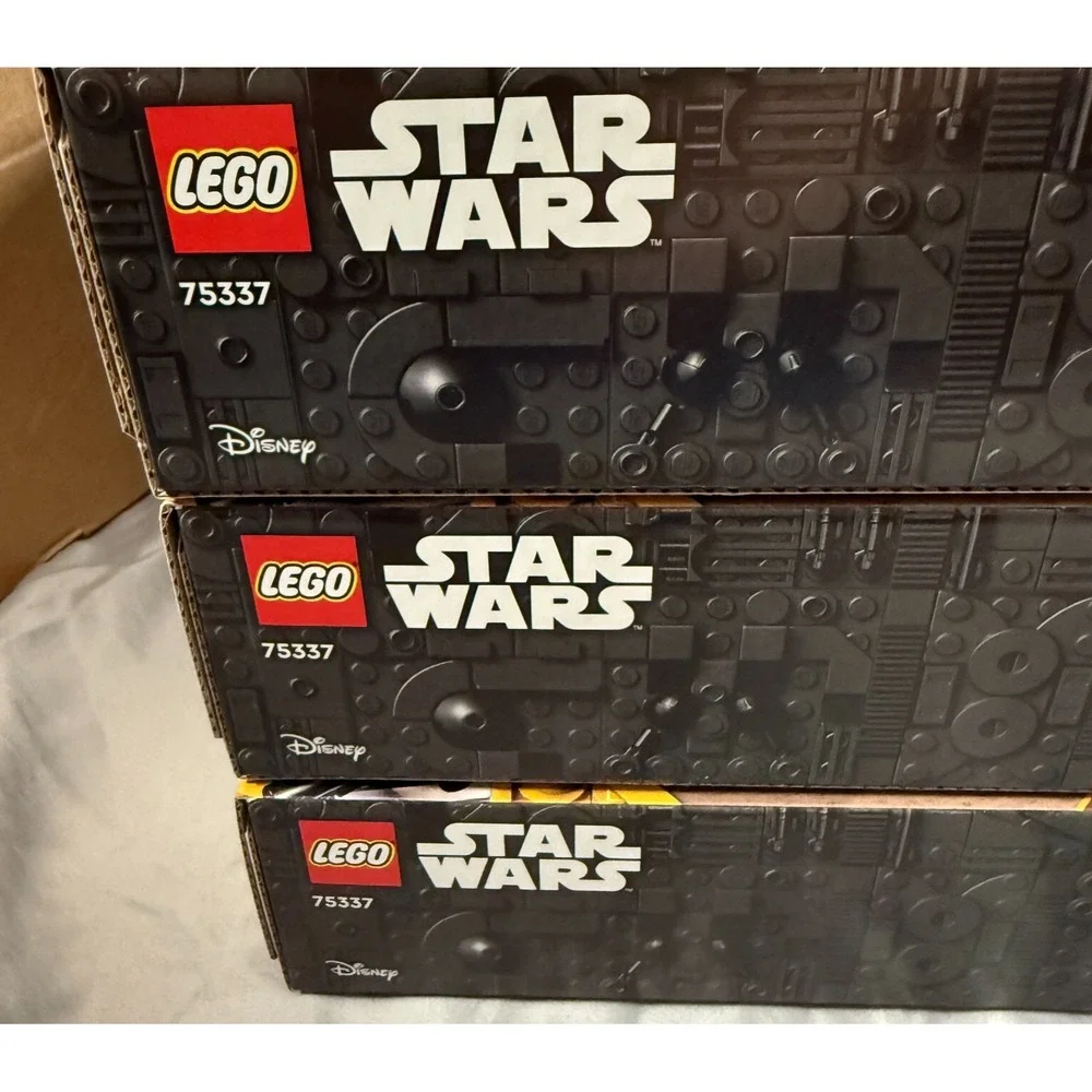 LEGO Star Wars AT-TE Walker Set 75337 Factory Sealed Box Set of 3 Collector